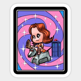 Kawaii Dr. Who Sticker